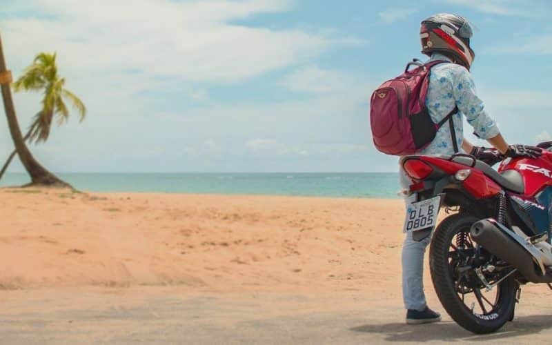 Tour à moto !